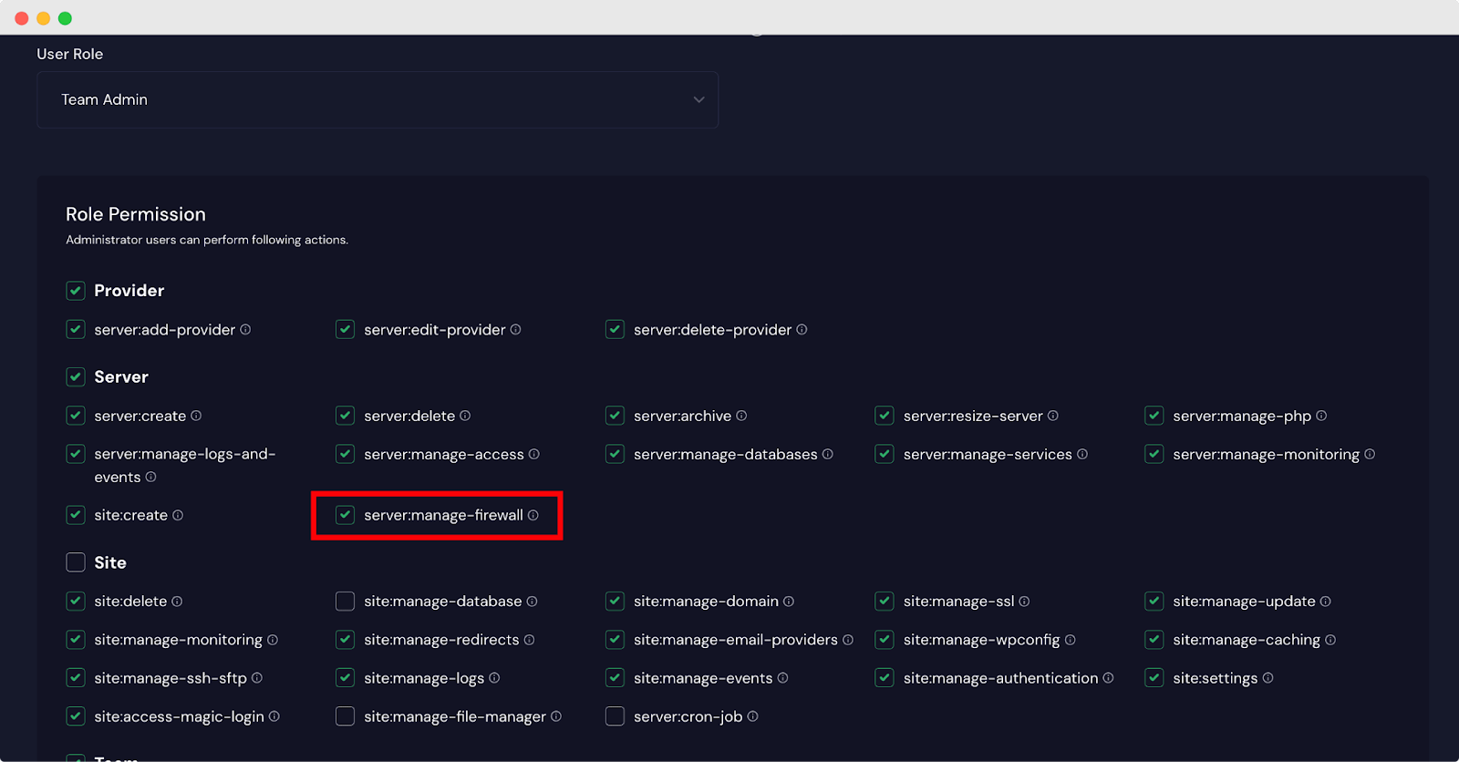 Firewall Management