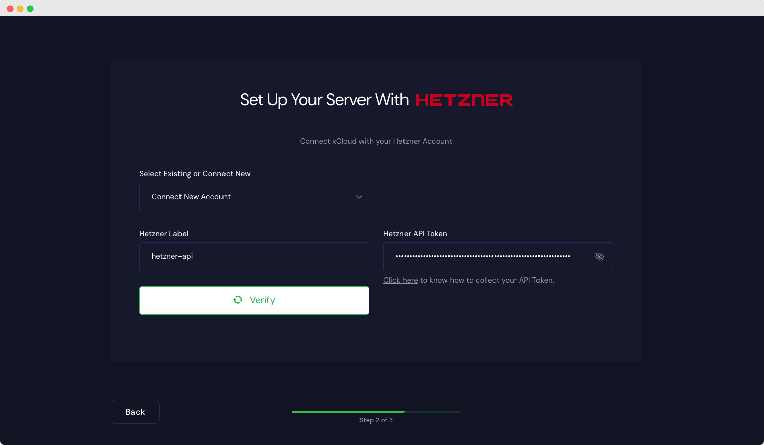Hetzner Cloud Server